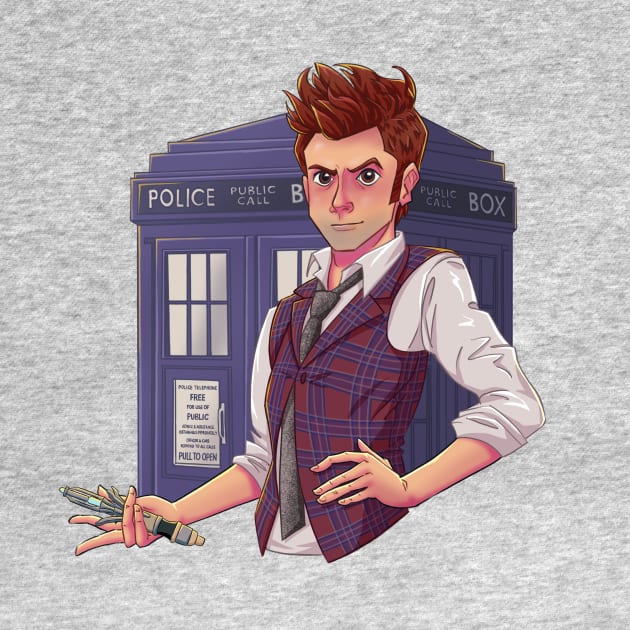 Doctor Who TARDIS - 14th Doctor by inhonoredglory